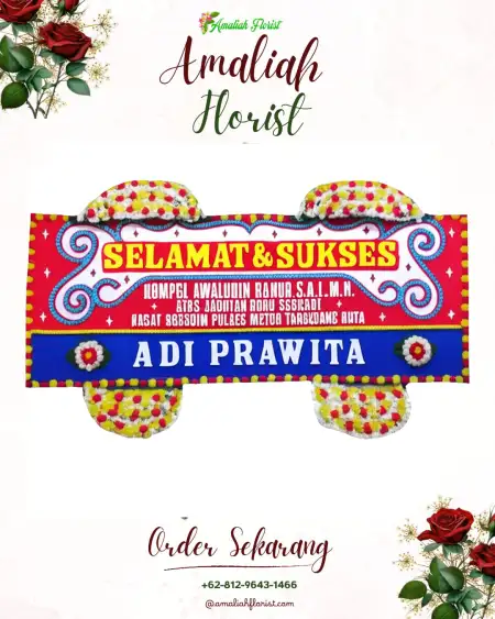Papan Bunga Ucapan Selamat Darul Makmur